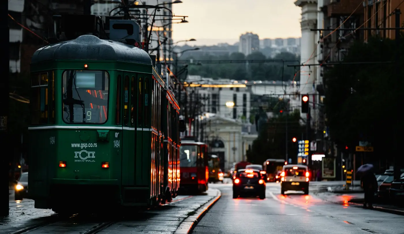 Serbia Belgrade Tram